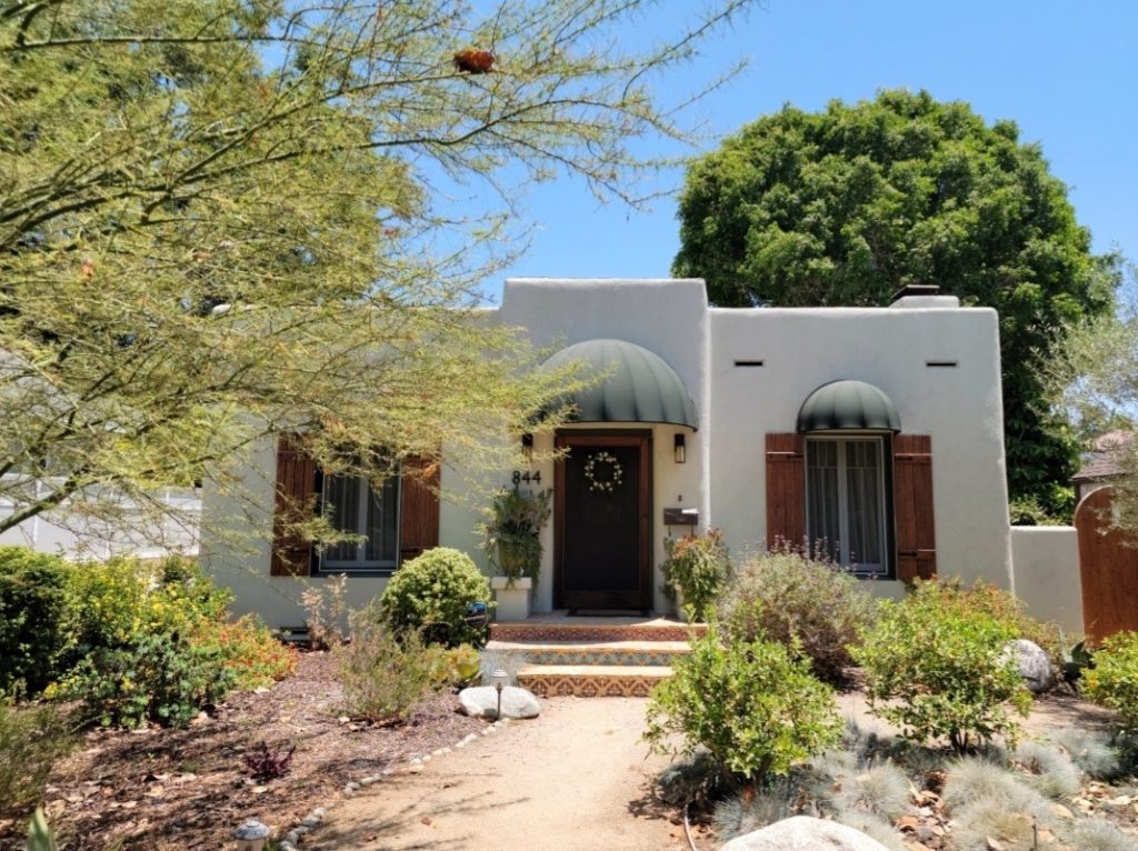Pueblo style home in South Pasadena