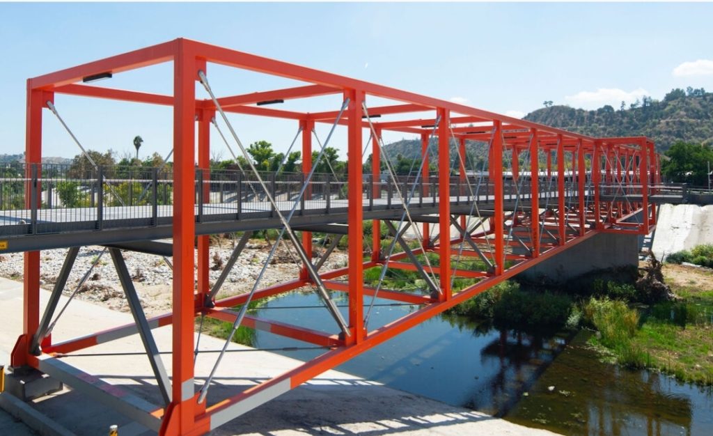 Brand New Taylor Yard Bridge in Cypress Park