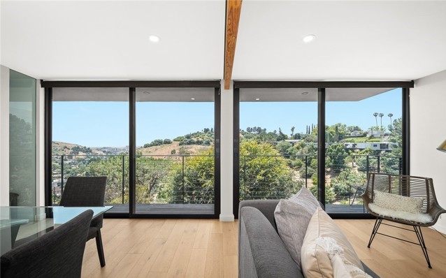 Northeast Los Angeles Home Sales Reach Eight Month Record. huge glass doors with northeast los angeles views