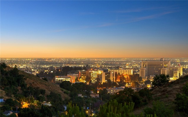 Northeast Los Angeles Home Sales Reach Eight Month Record sunset over Northeast Los Angeles