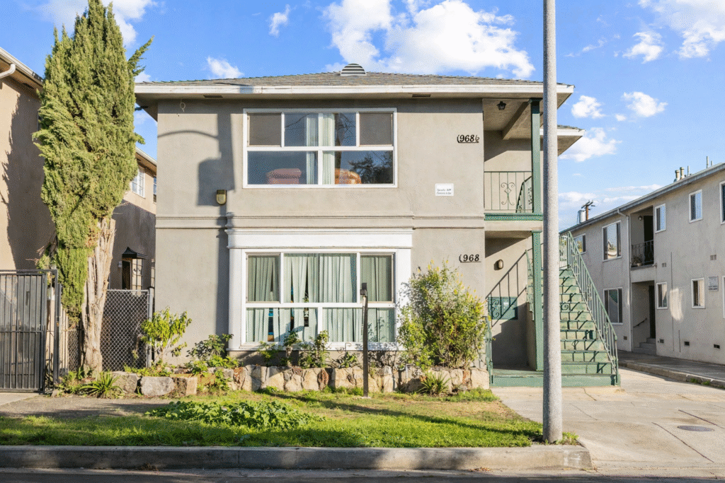 A rare Melrose Hill triplex for sale with vacancy, ADU potential, and value-add upside in Central LA’s most sought-after neighborhoods.