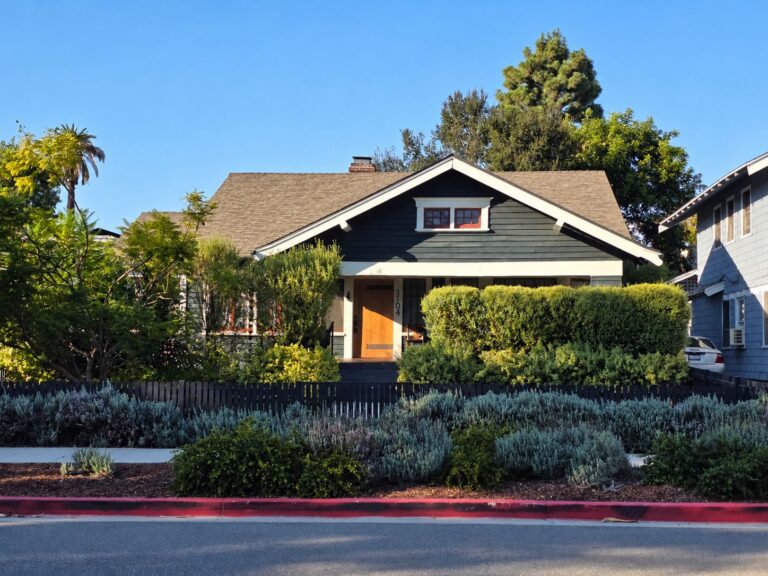 The 1908 Armitage Harrye Forbes House, a historic Craftsman home in South Pasadena